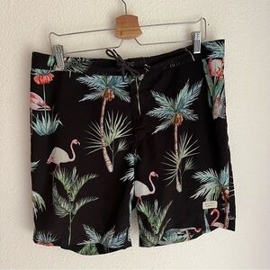 Duvin Flamingo Board Shorts